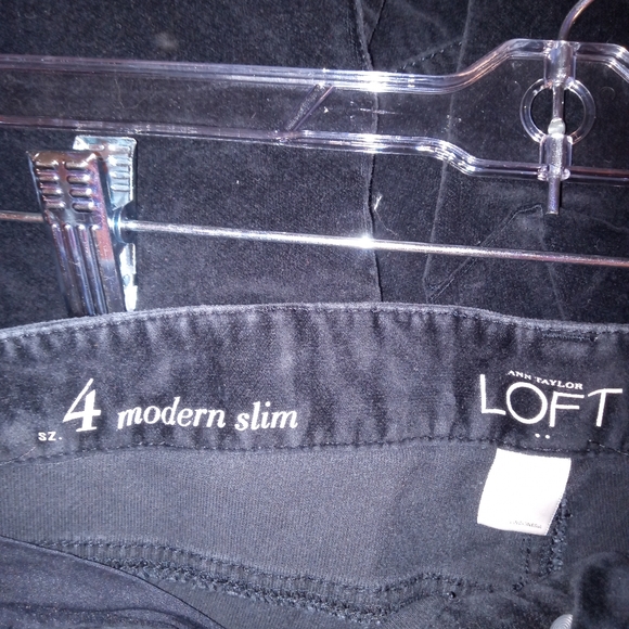 Ann Taylor Loft Modern slim corduroy pants - Picture 5 of 6